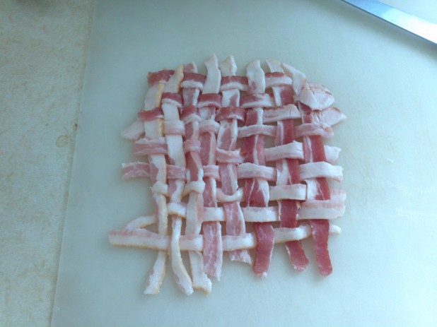 Finished Bacon Weave