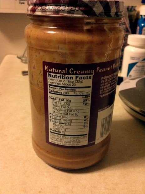 Smuckers Natural Peanut Butter Creamy