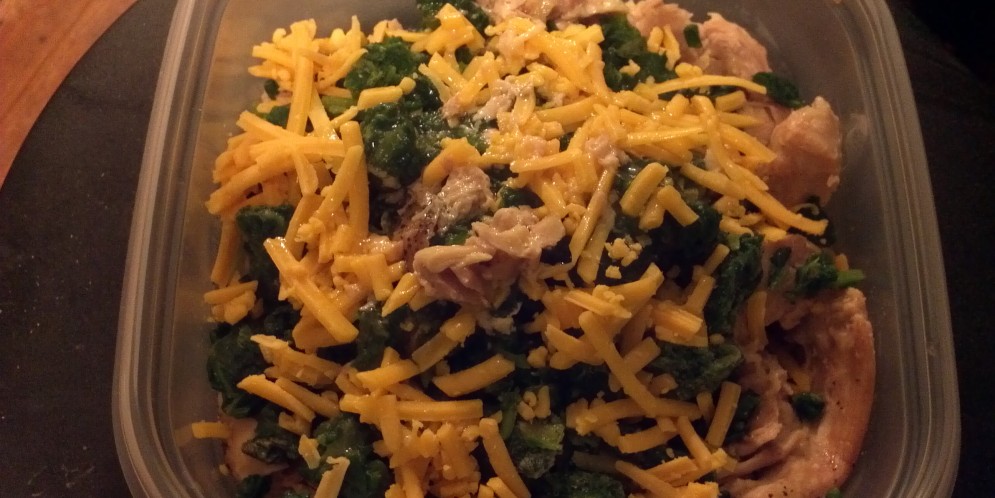 Chicken Thighs with Spinach - Caveman Keto