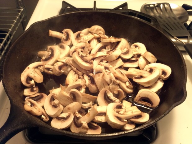 Cooking Mushrooms