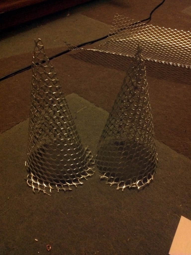 Two Completed Cones