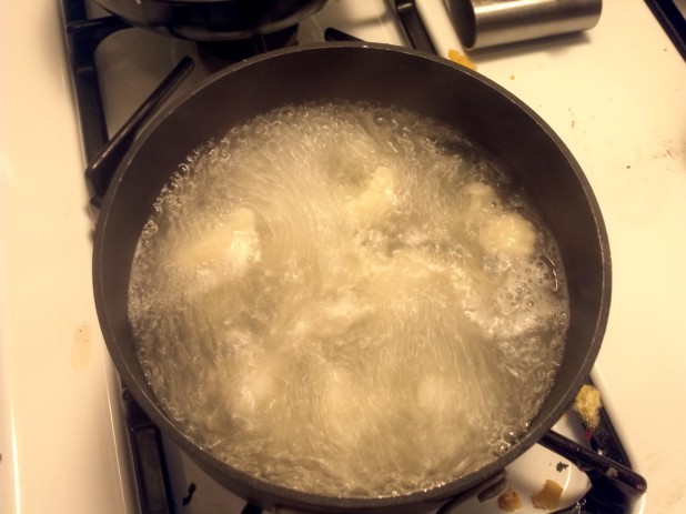 Boiling Cauliflower