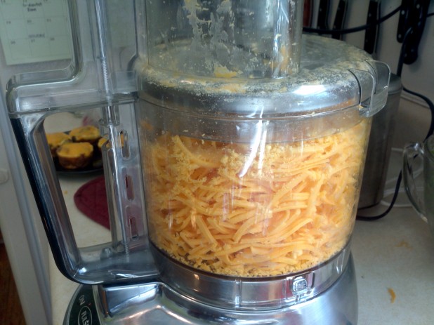 Food Processor with Cheddar