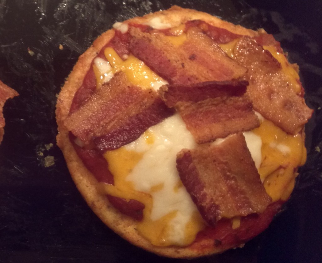 Almond Bun Personal Pizza