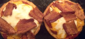 Finished Almond Bun Personal Pizzas