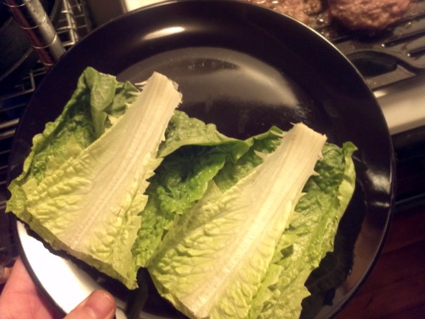 Romaine Lettuce Leafs