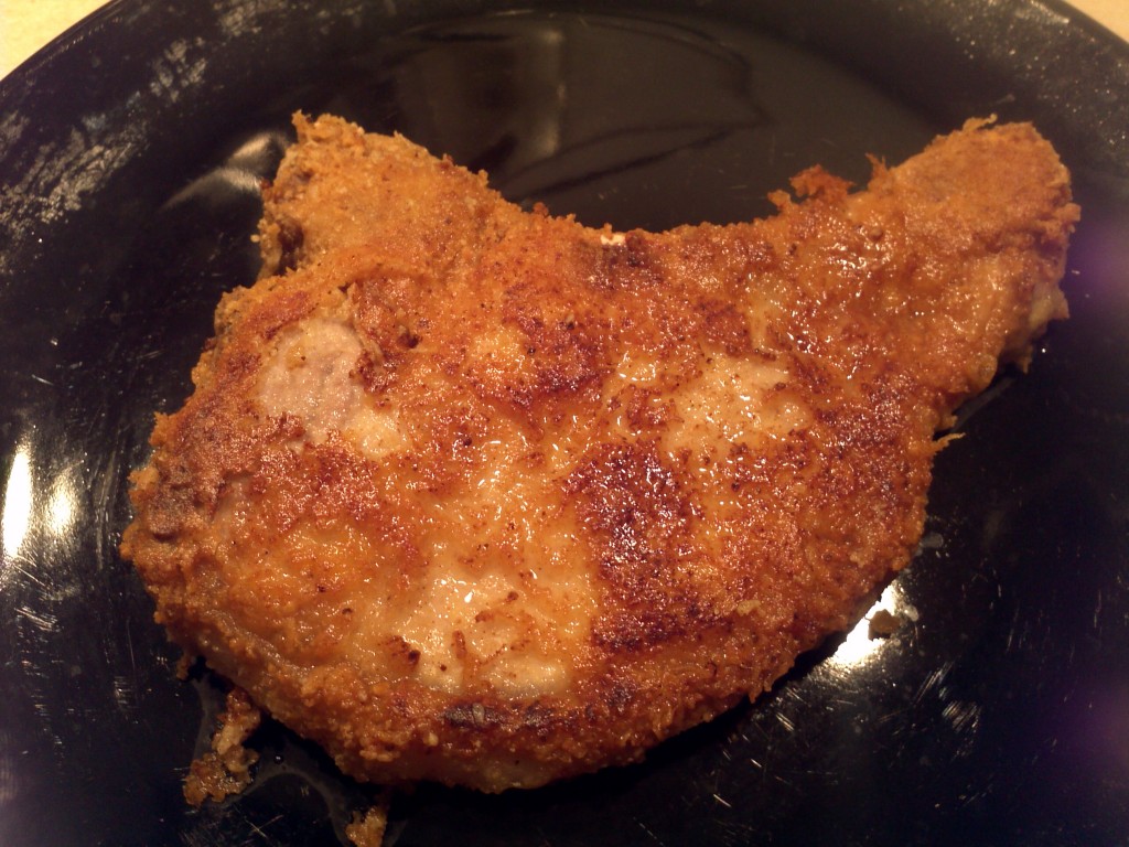 Parmesan Encrusted Pork Chops Caveman Keto