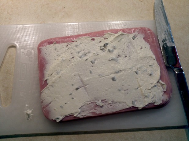 Cream Cheese on Ham