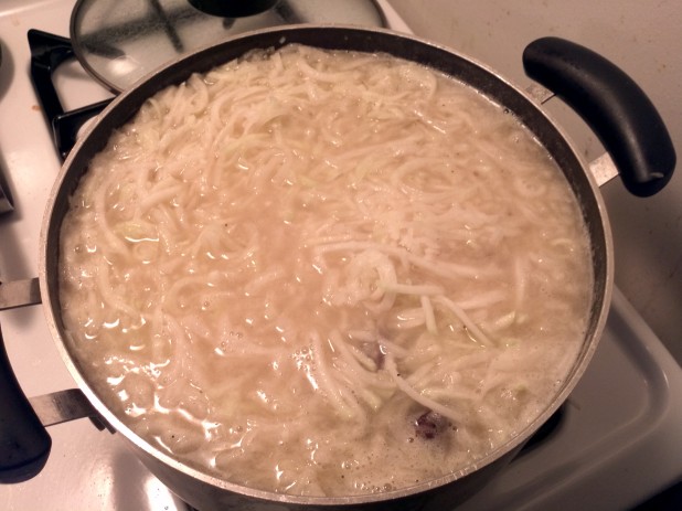 Kohlrabi Boiling