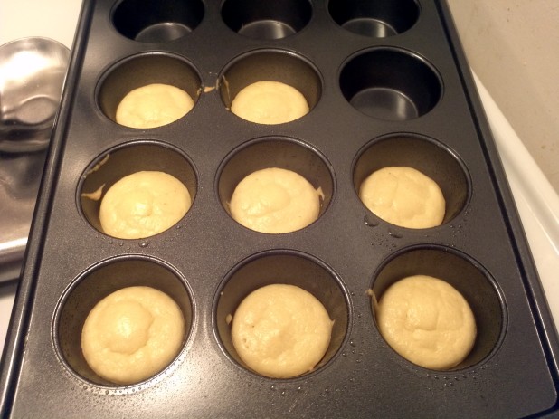 Finished Mini Almond Buns