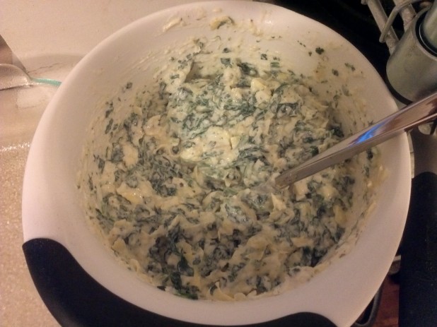 Mixed Spinach and Artichoke Dip