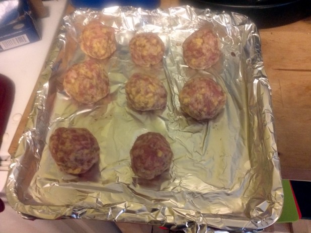 Sausage Balls Precook