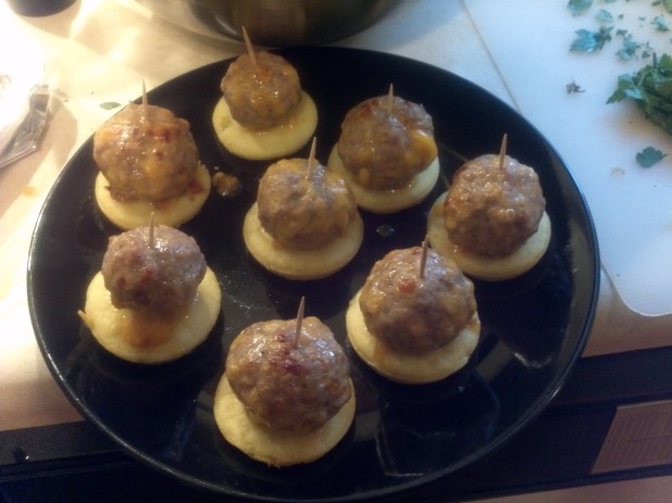 Cheesy Sausage Balls