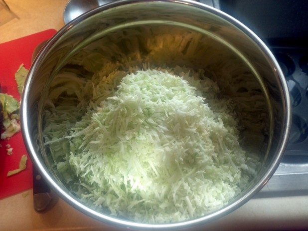 Cabbage in a bowl