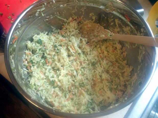 Finished Cole Slaw