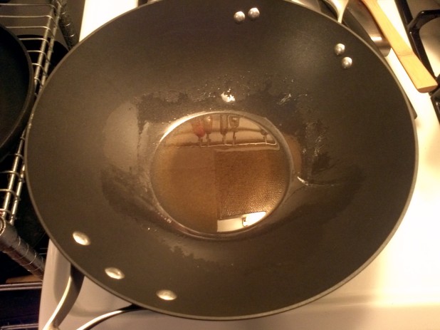 Wok with Oil