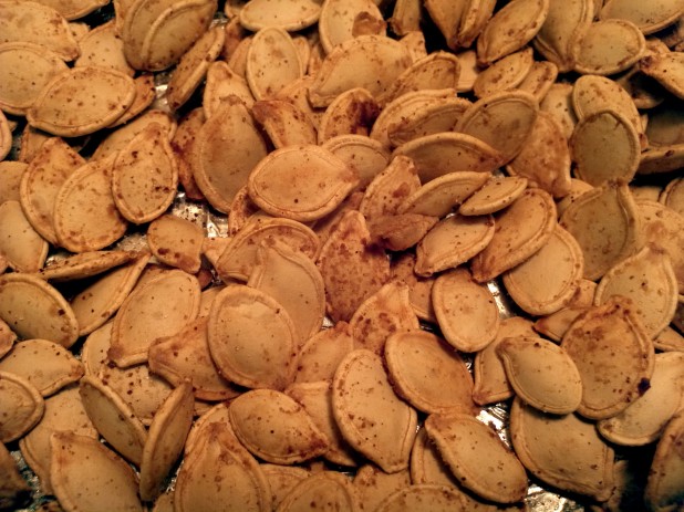 Finished Pumpkin Seeds