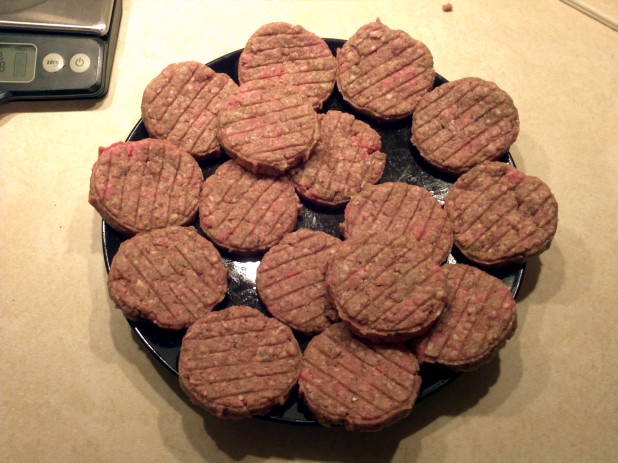 Half Finished Patties