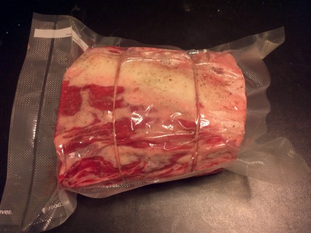 Vacuum Sealed Prime Rib