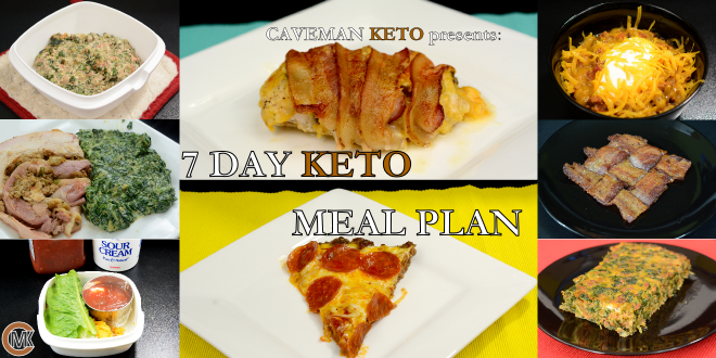 Caveman Keto's 7 Day Keto Meal Plan - Caveman Keto