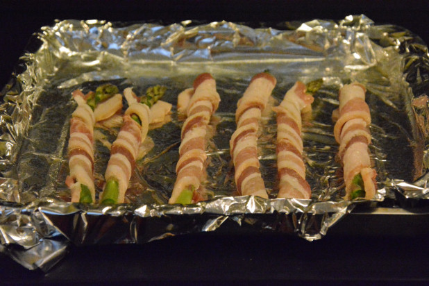 Bacon wrapped Asparagus