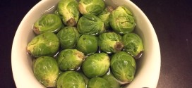 Wash Brussel Sprouts