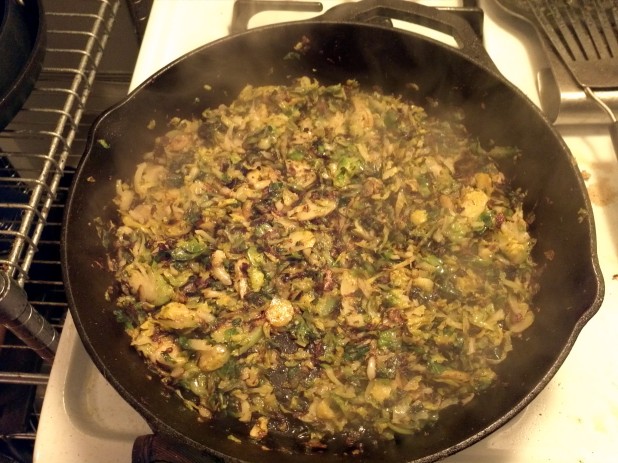 Cooked Brussels Sprouts