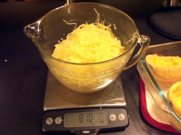 Shredded Spaghetti Squash