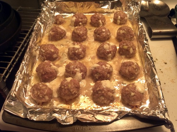Finished Meatballs