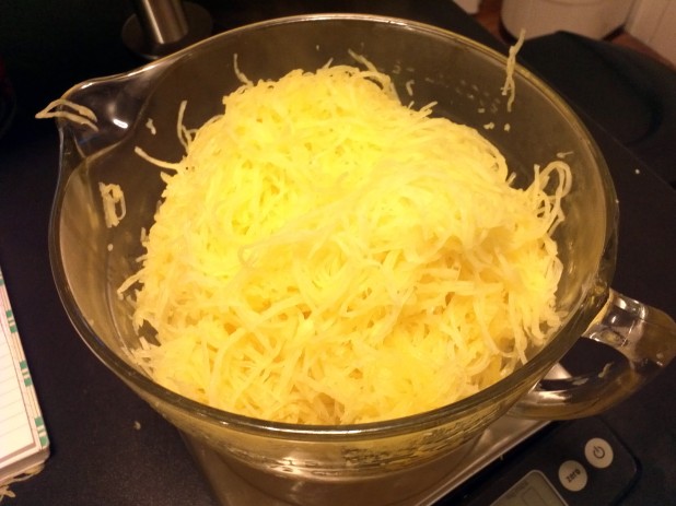 Shredded Spaghetti Squash