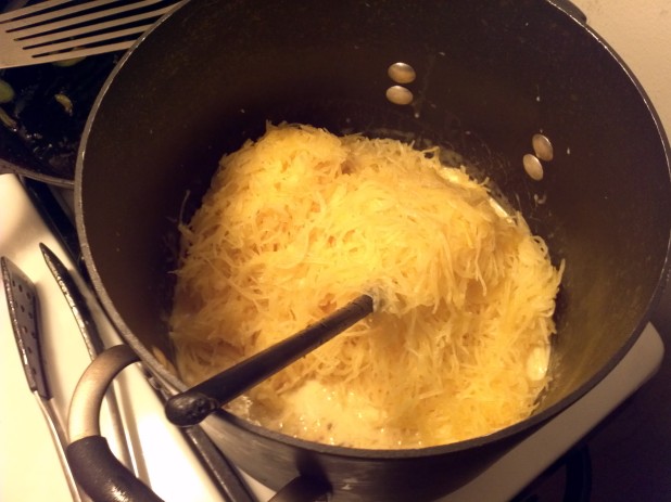 Adding Spaghetti Squash
