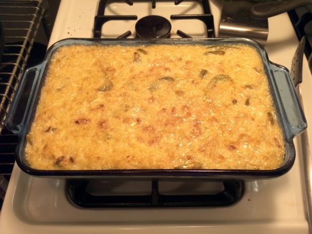 Finished Spaghetti Squash Mac & Cheese