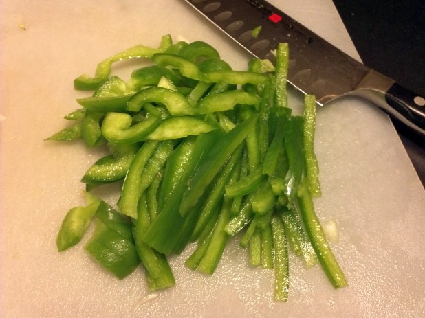 Sliced Peppers