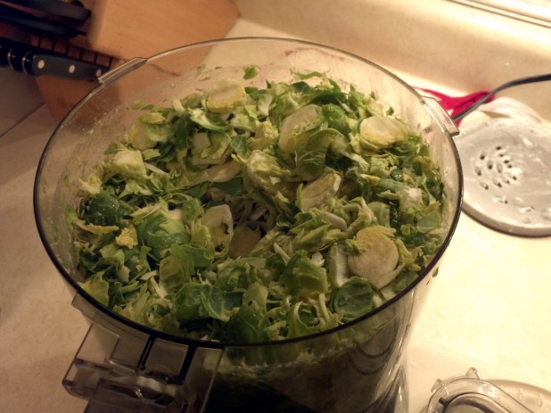 Sliced Brussels Sprouts