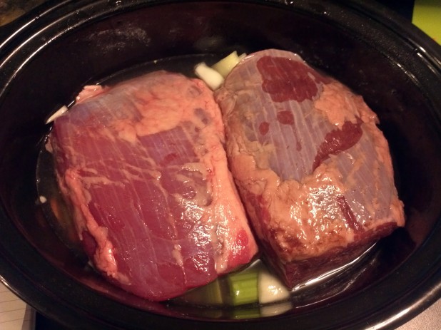 Corned Beef in Crockpot