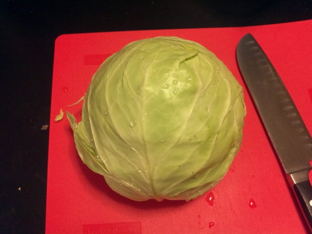 Preparing Cabbage