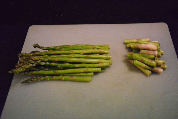 split asparagus