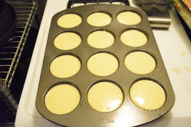 Almond Bun Minis in Whoopie Pie Pan