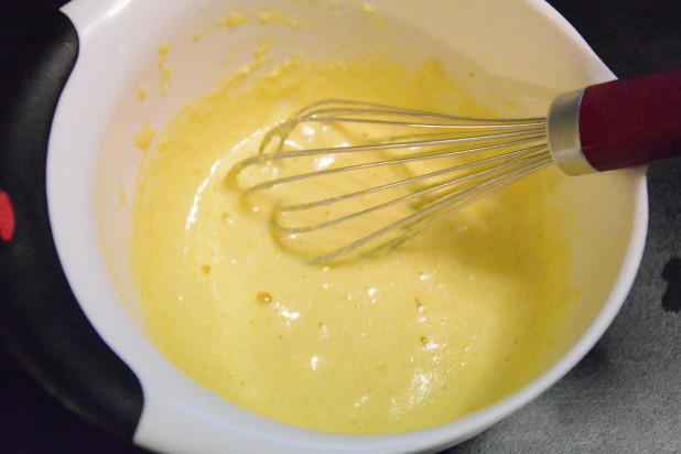 Batter with Eggs and Butter