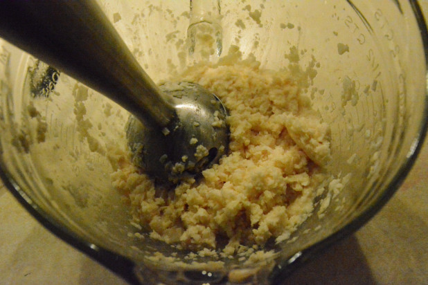 Immersion Blending Coconut Macaroon Batter