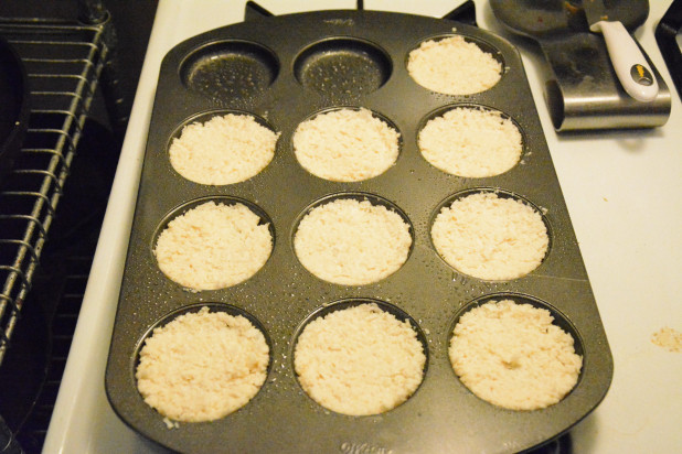 Coconut Macaroons ready for the oven