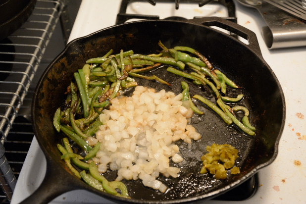 Frying Vegetables