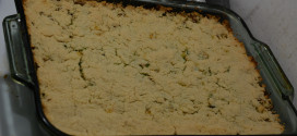 Finished Brussel Sprout Casserole