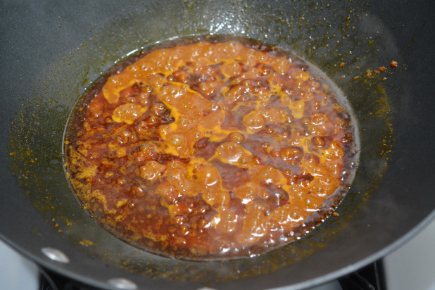 Simmering Curry Sauce