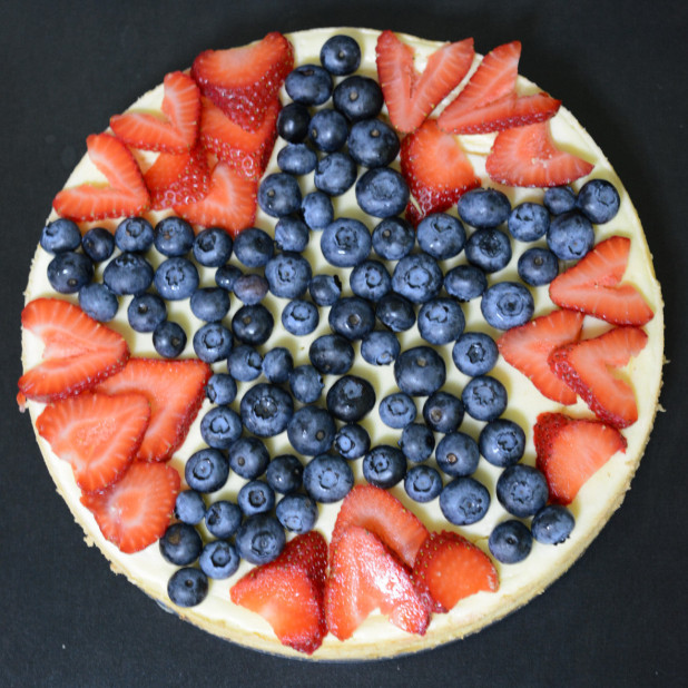 July 4th Cheesecake