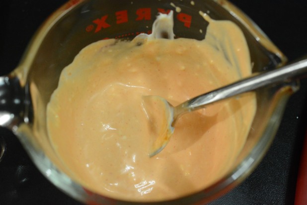 Finished Spicy Mayo Sauce