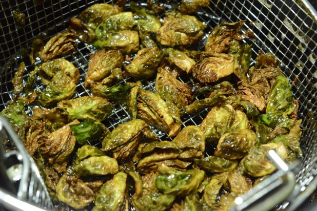 Fried Brussels Sprouts