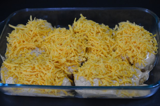 Tequila Chicken with Cheese