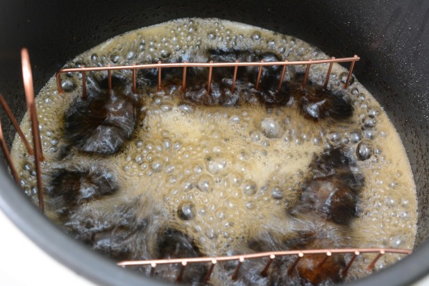 Basket in Fryer