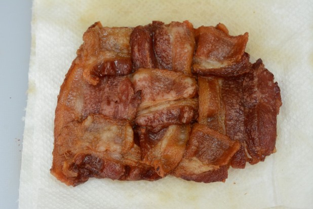 Finished Bacon Weave